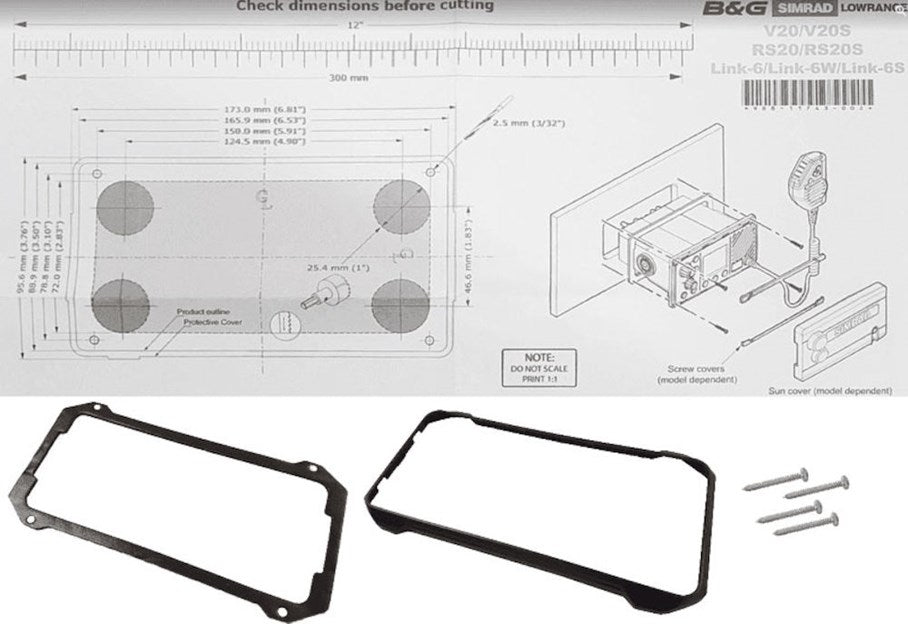 LINK-9 Flush Mount kit