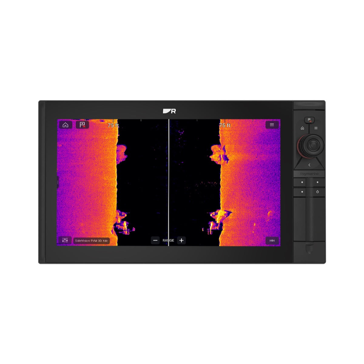 AXIOM2 16 Pro-RVM, Écran Hybride tactile multifonctions 16”, sondeur 1kW CHIRP, Down, Side et RV 3D, Wifi, cartographie Lighthouse Europe du Nord, sans sonde