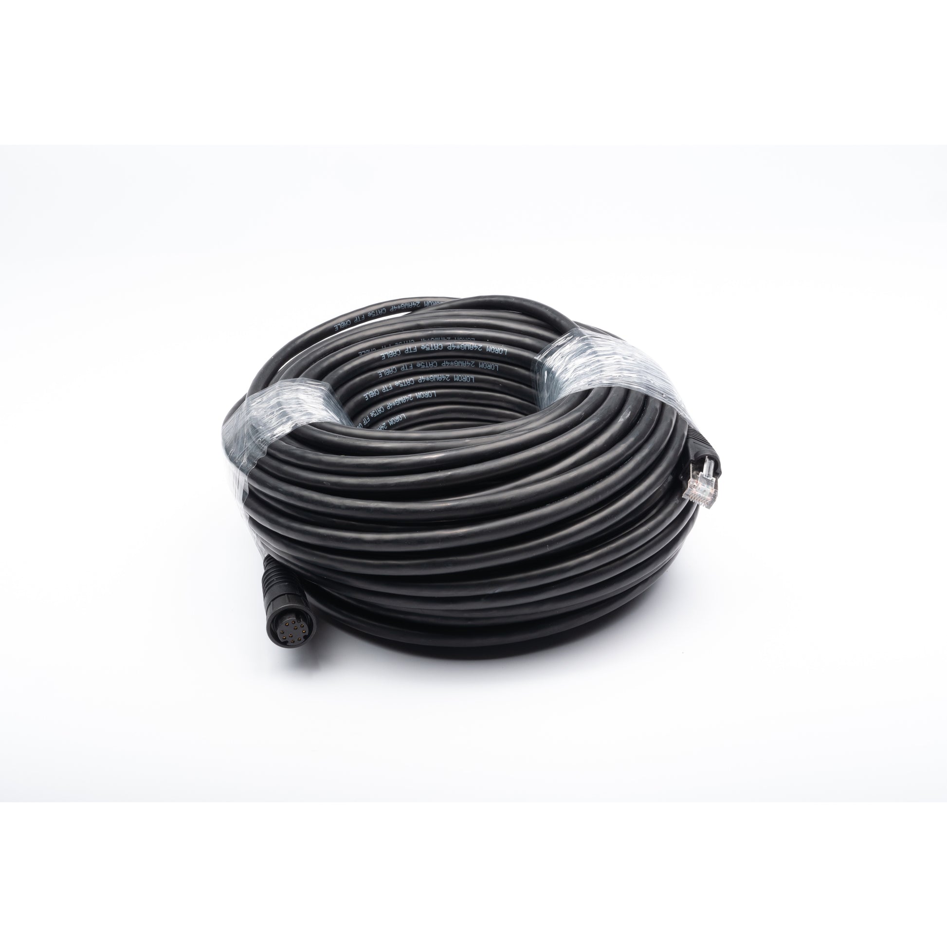 Câble RayNet angle droit vers RJ45 - 10m (faibles émissions de fumée, absence d'halogène)