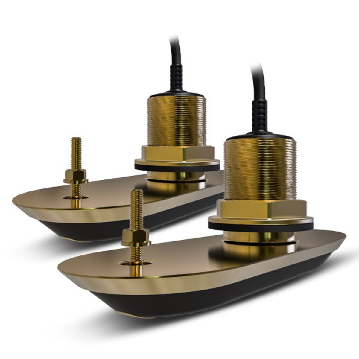 Pack sonde traversante Bronze bâbord et tribord 20° RV-220 RealVision 3D, branchement direct AXIOM (2 x câble 2m, câble Y et rallonge 8 mètres)