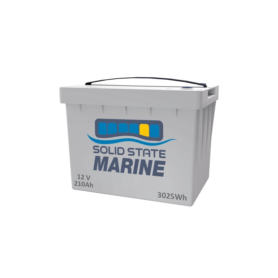 Batterie de servitude + démarrage 12V 210Ah