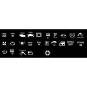 Pack 26 x inserts pré-imprimés pour clavier Digital Switching RMK-6