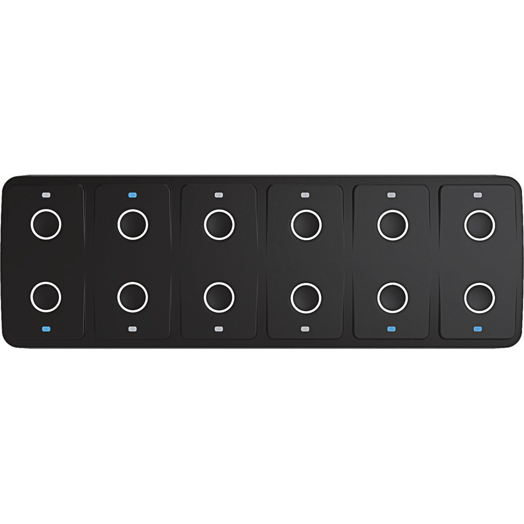CKM12 - Clavier à membrane à 12 touches (chiffre au centre du cercle surles boutons) avec câble adaptateur CKM vers NMEA 2000, 0,2 m