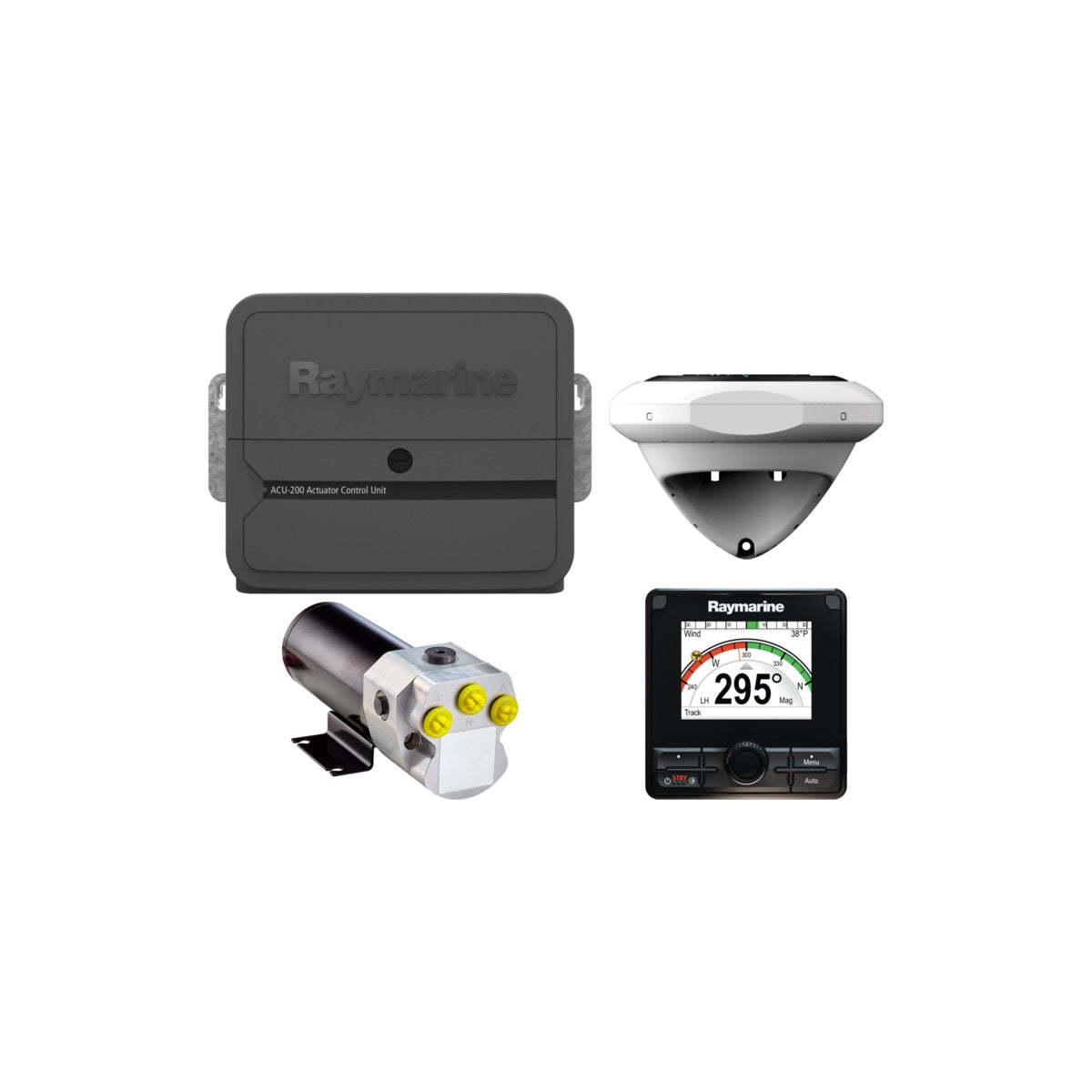 Kit pilote auto EV-200 avec pompe hydraulique type 1