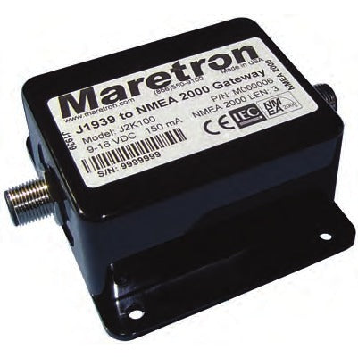 Convertit J1939 en NMEA2000 pour une utilisation avec les moteurs, les générateurs, les climatiseurs et les machines à glaçons Dometic