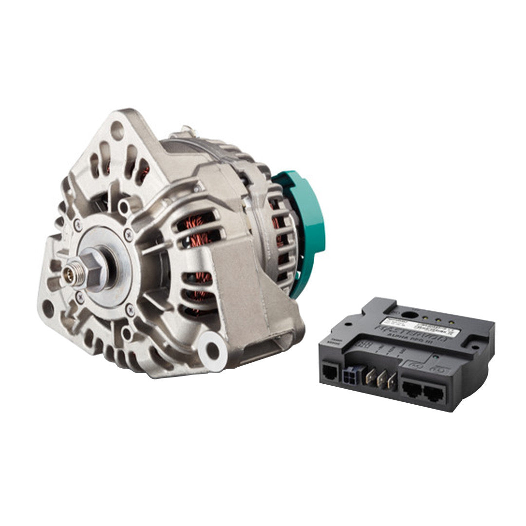 Alternateur Alpha Compact 28/150, régulateur Alpha Pro III inclus