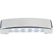 Éclairage vertical MANTAGUA Wight, blanc neutre, en inox et résine. Petit et étanche IP67 pour usage extérieur.