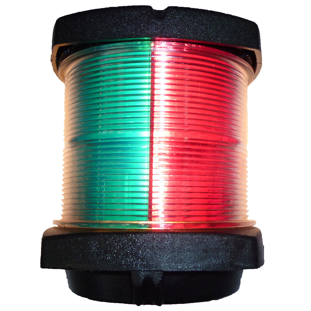 Feu tricolore Mantagua classique à LED, montage horizontal pour bateau <20m, 2 MN de portée.