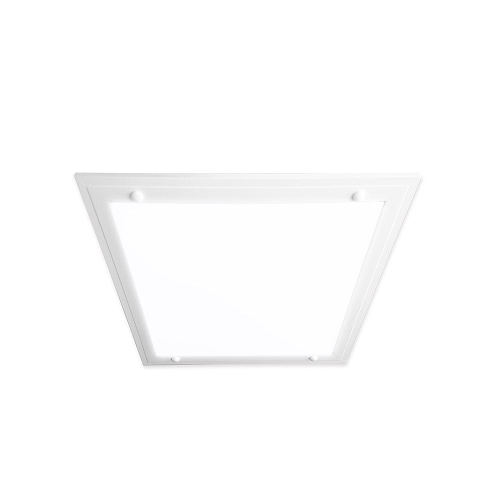 Panneau lumineux LED MANTAGUA Chausey 295x295mm, 1800 lumens, blanc neutre, 24 VDC.
