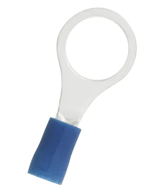 Cosse à œillet isolée M10 bleue