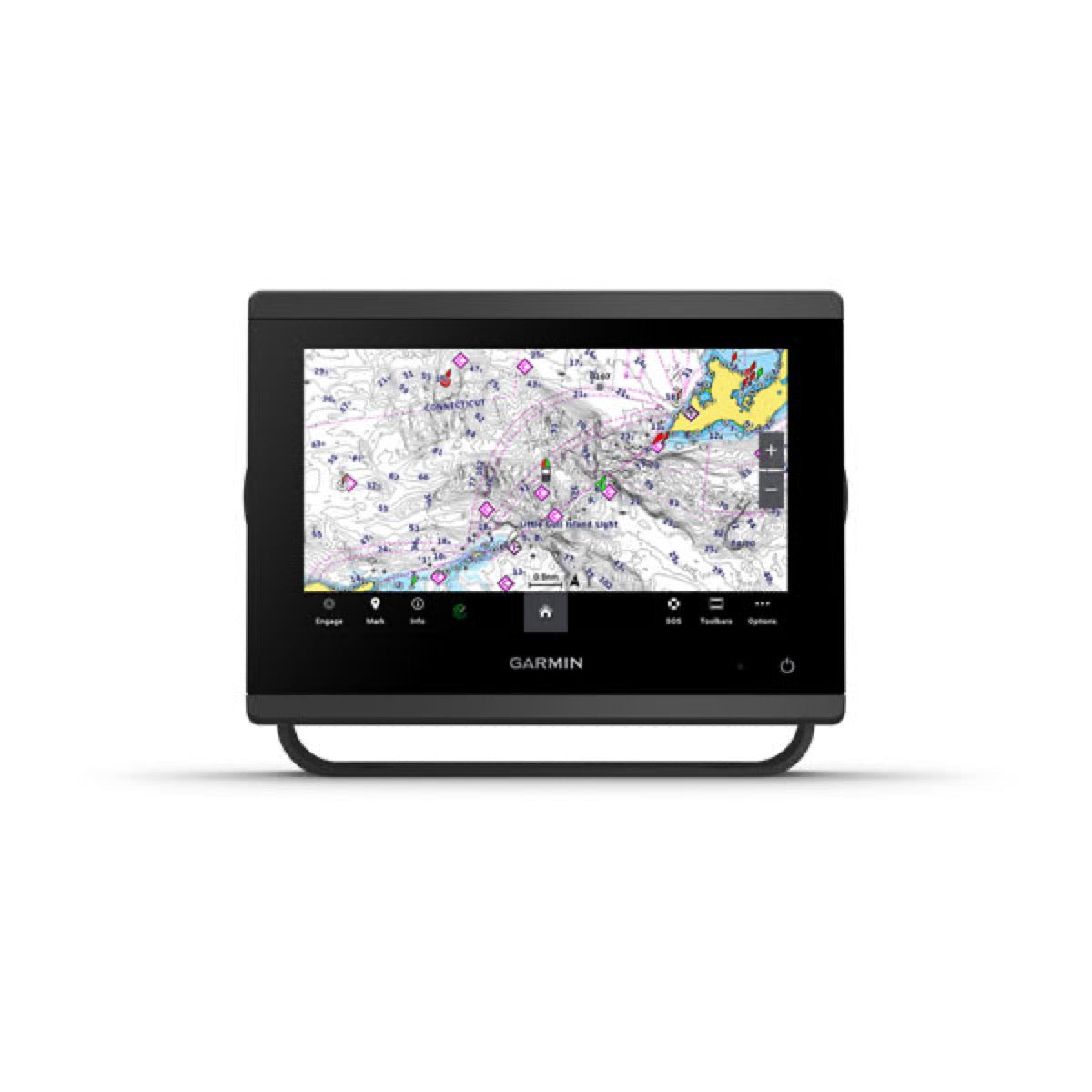 GPSMAP® 723xsv, avec sondeurs ClearVü et SideVü plus sondeur traditionnel CHIRP avec fond cartographique mondial - Garmin