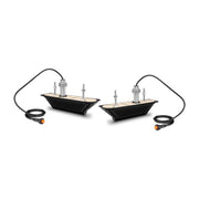 GT30-THP - Sonde traversante double inox ClearVü™/SideVü™ 500W (455/800 kHz) pour inclinaison de coque inférieures à 25° + température - (12 broches) - Garmin