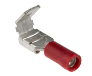 Cosse faston isolée Rouge