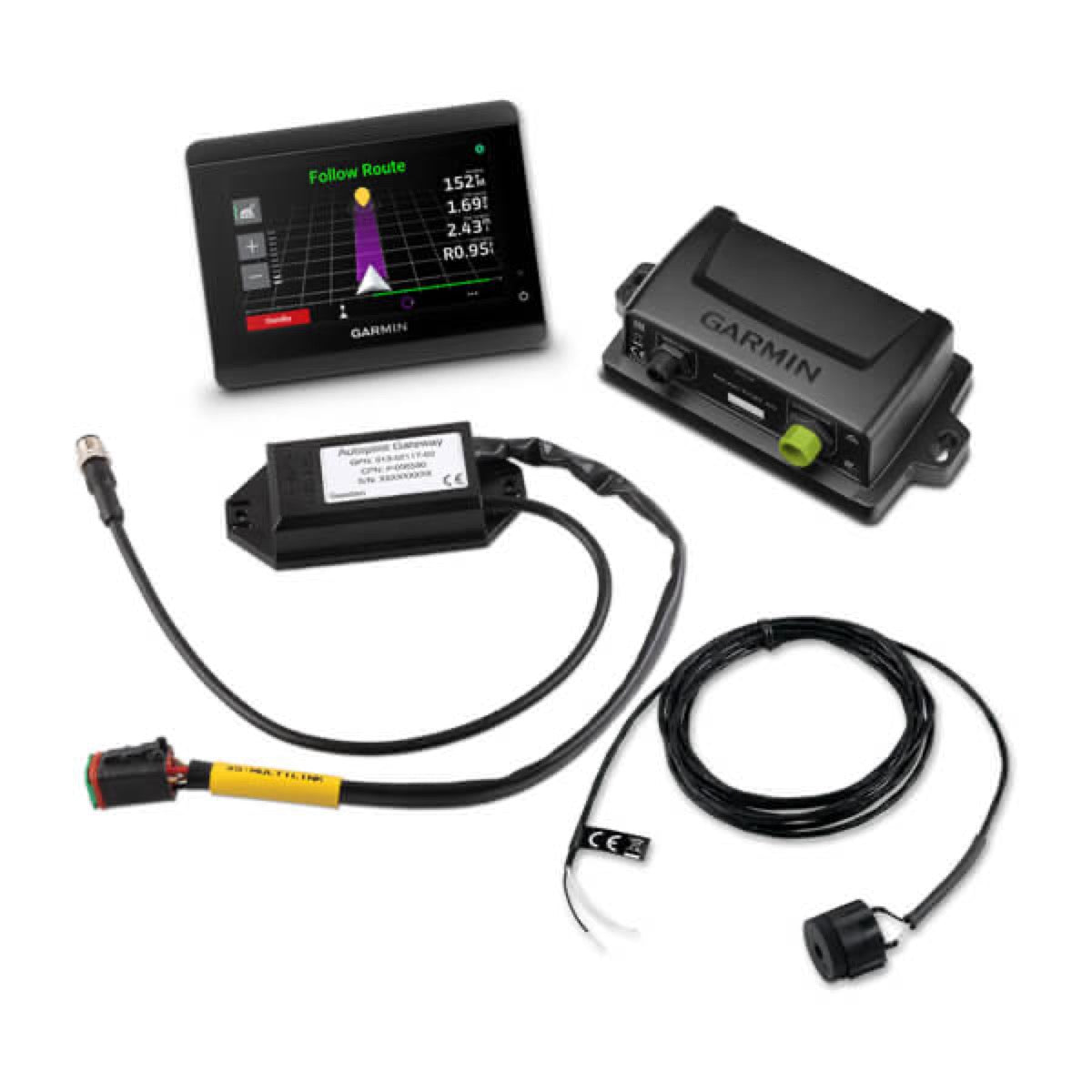 Coffret du Reactor™ 40 pour systèmes de direction électronique Yamaha® Helm Master® Avec instrument pour pilote automatique GHC™ 50 - Garmin