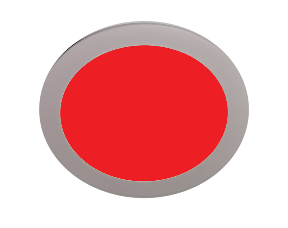 Panneau LED encastré MANTAGUA Penfret rouge, 700 lumens, Ø170mm, 225-260 VAC.