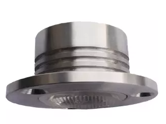 Projecteur LED encastré MANTAGUA 25°, 1 LED blanc chaud 3000K en alu. anodisé mat. IP67, IK09.
