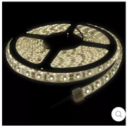 Ruban LED adhésif MANTAGUA 12V, 5M, IP68, blanc chaud 190LM/M. Flexible et étanche pour extérieur.