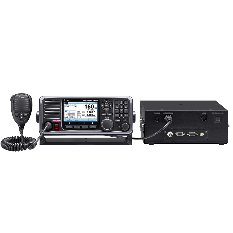 BLU marine IC-M803 - visuel officiel ICOM