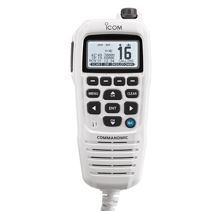 Microphone déporté HM-195GW - visuel officiel ICOM