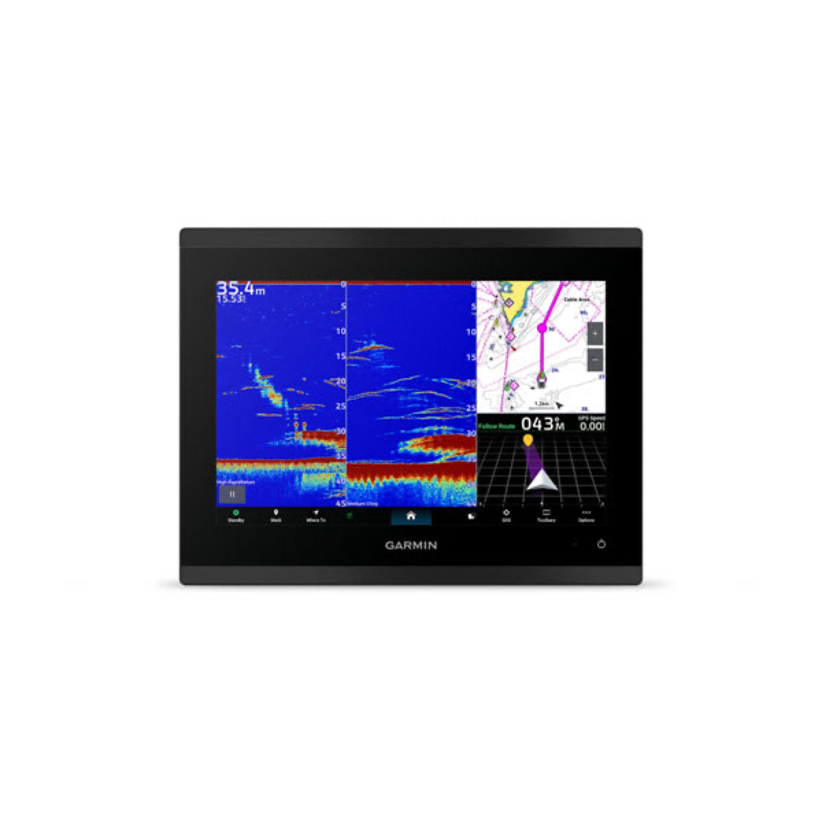 GPSMAP® 9010xsv, Traceur premium avec fond de carte mondial et sondeur - Garmin