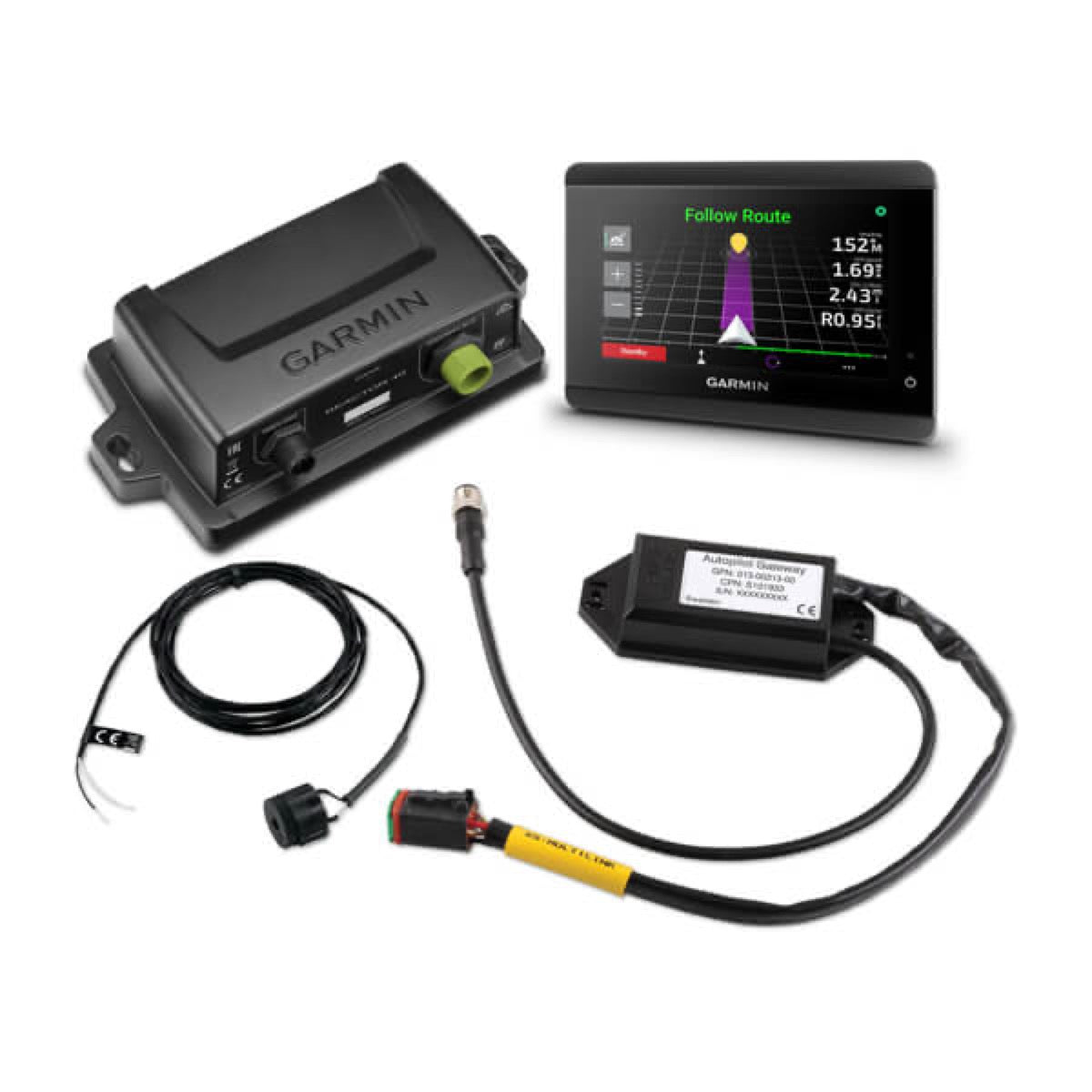 Coffret du Reactor™ 40 pour systèmes de direction électronique Volvo-Penta® Avec instrument pour pilote automatique GHC™ 50 - Garmin