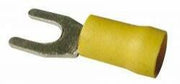 Cosse fourche 5mm Jaune