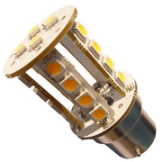 Ampoule LED Mantagua 210 lm (équivalent 25W) blanc chaud, culot BA15D, éclairage 360°, Ø 32 x H 63 mm.