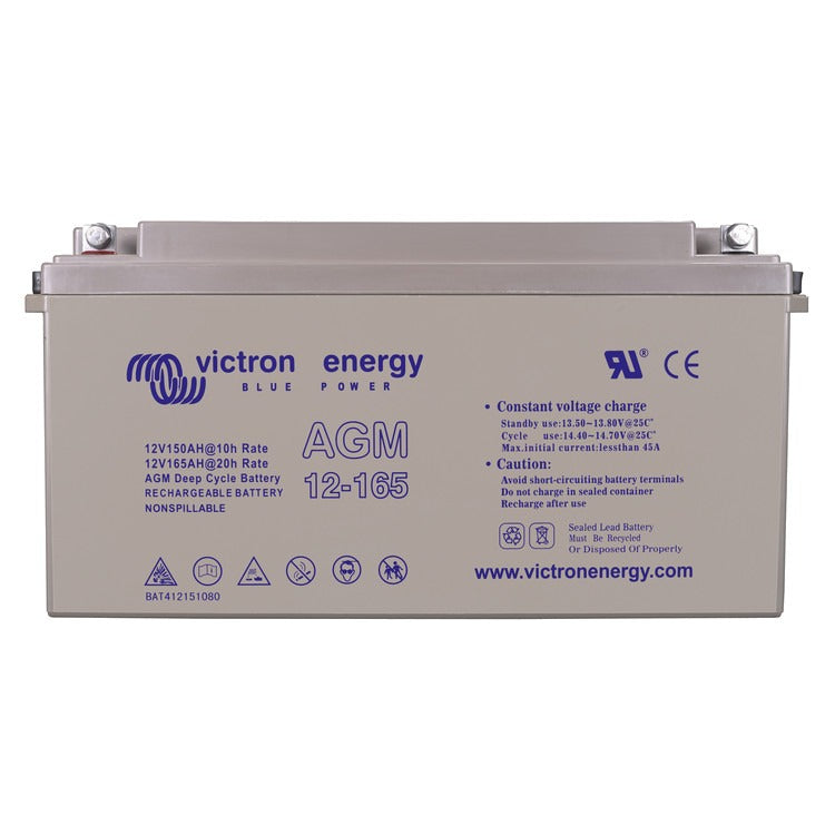 VICTRON ENERGY Batterie AGM 12V/165Ah à décharge lente