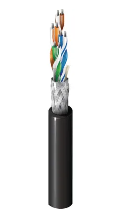 Cable Ethernet categoria 5e F/UTP, gris, PVC sense terminació