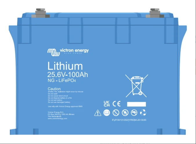 VICTRON ENERGY Batterie lithium LFP Smart 25.6V/100Ah-a (2.56KWh) NG