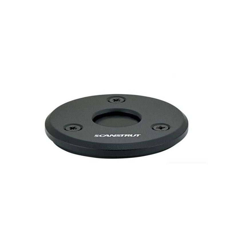 Passe-câble Low profile IP68 Aluminium anodisé noir - pour câbles de 4 à 9 mm