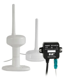 DAB module with integrated antenna