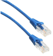 Cables Ethernet/Xarxa UTP SLIM CAT6 28AWG blau 10FT