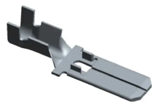 Cosse mâle non-isolée, série : FASTON .250