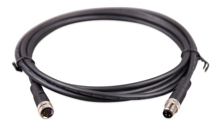 VICTRON ENERGY Câble 2m connecteur circulaire M8 mâle / femelle 3 pôles