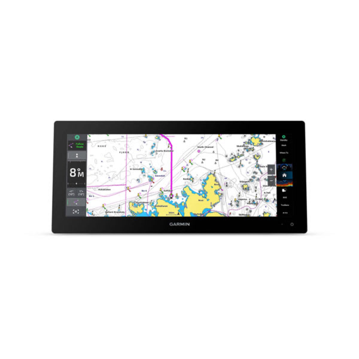 GPSMAP® 1523xsv, Sondeurs SideVü et ClearVü plus sondeur traditionnel CHIRP avec fond cartographique mondial - Garmin