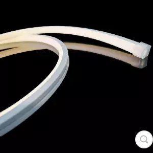 Ruban de leds néon MANTAGUA 1 mètre, étanche IP68, 12VDC, blanc chaud. Flexible, pour éclairage extérieur.