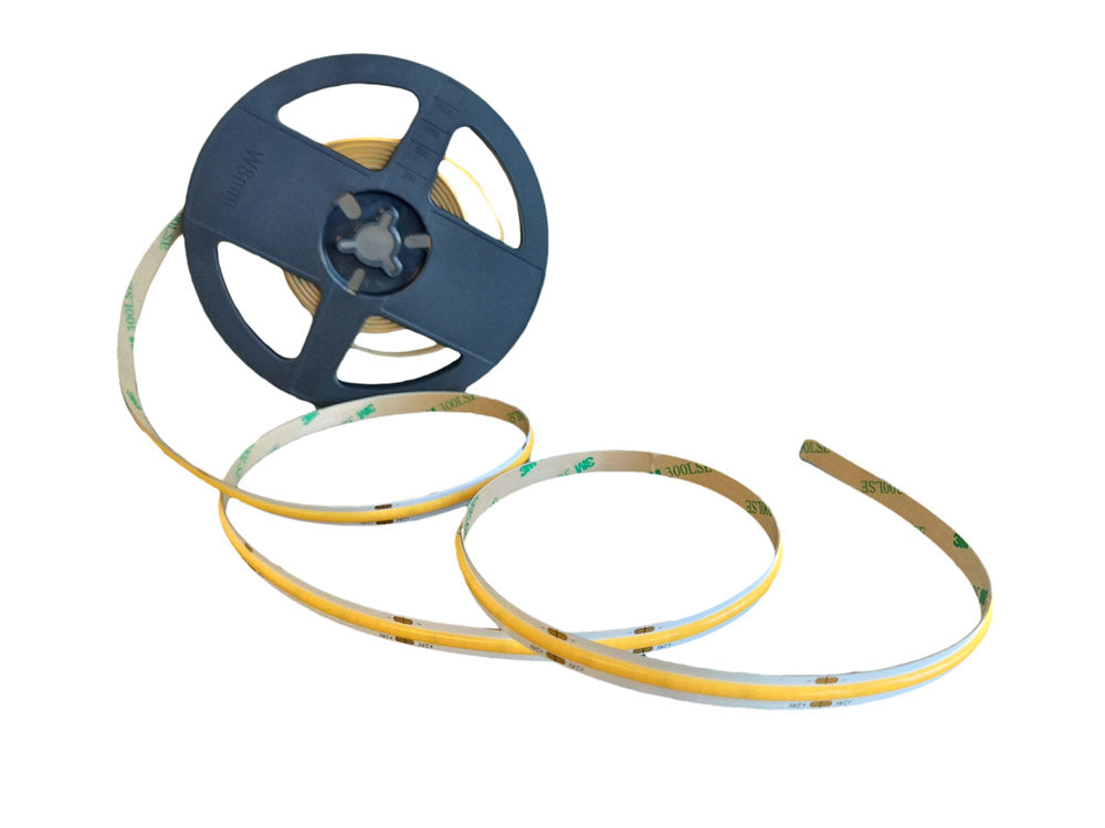 Ruban de leds COB MANTAGUA de 5 mètres, 24VDC, IP20, pour éclairage intérieur.