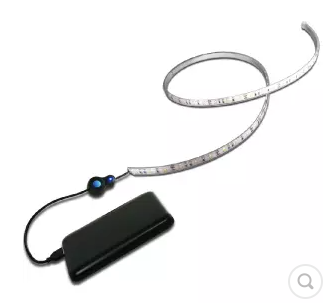 Ruban LED MANTAGUA Bimini autonome 30W, 1m, blanc chaud, étanche IP68, avec powerbank USB 8h.