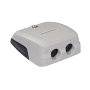 Passe câble horizontal pour câbles de 6 à 10 mm - Gris