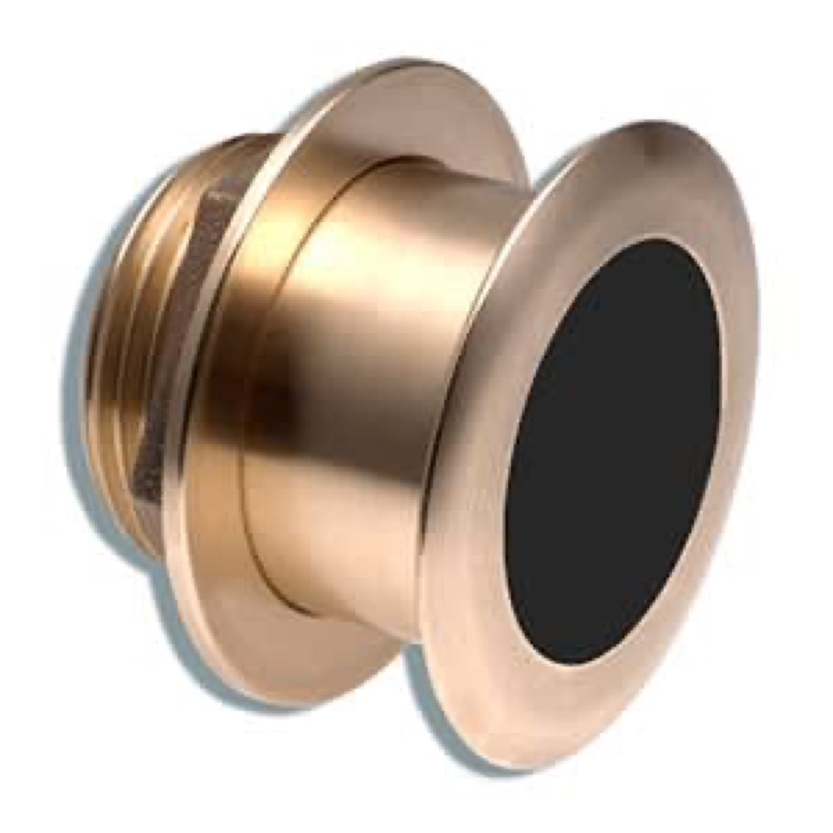 Airmar B164 - Sonde traversante bronze 1kW (50/200kHz) à élément incliné (20°) + température – (8 broches) - Garmin