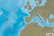 C-MAP Max Western Europe Chart