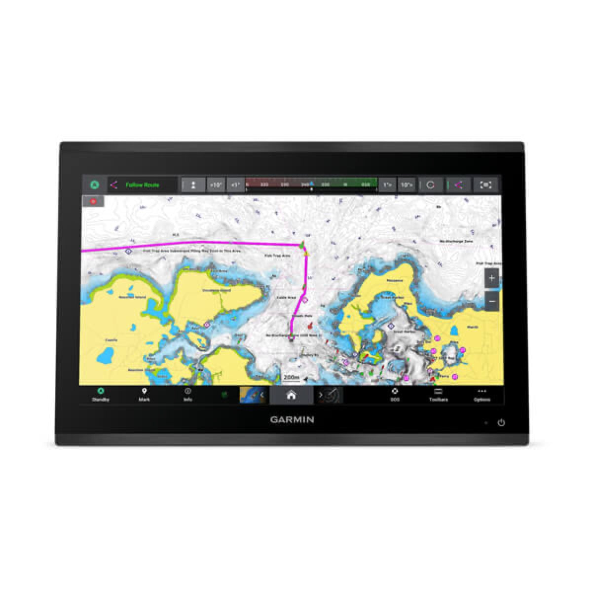 GPSMAP® 9019, Traceur haut de gamme avec fond cartographique mondial - Garmin