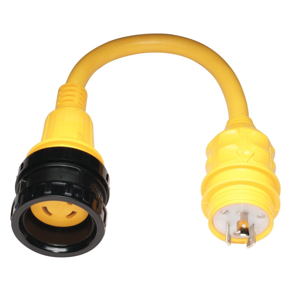 Marinco adaptateur pigtail 20A 125V male vers 30A 125V femelle - 106A