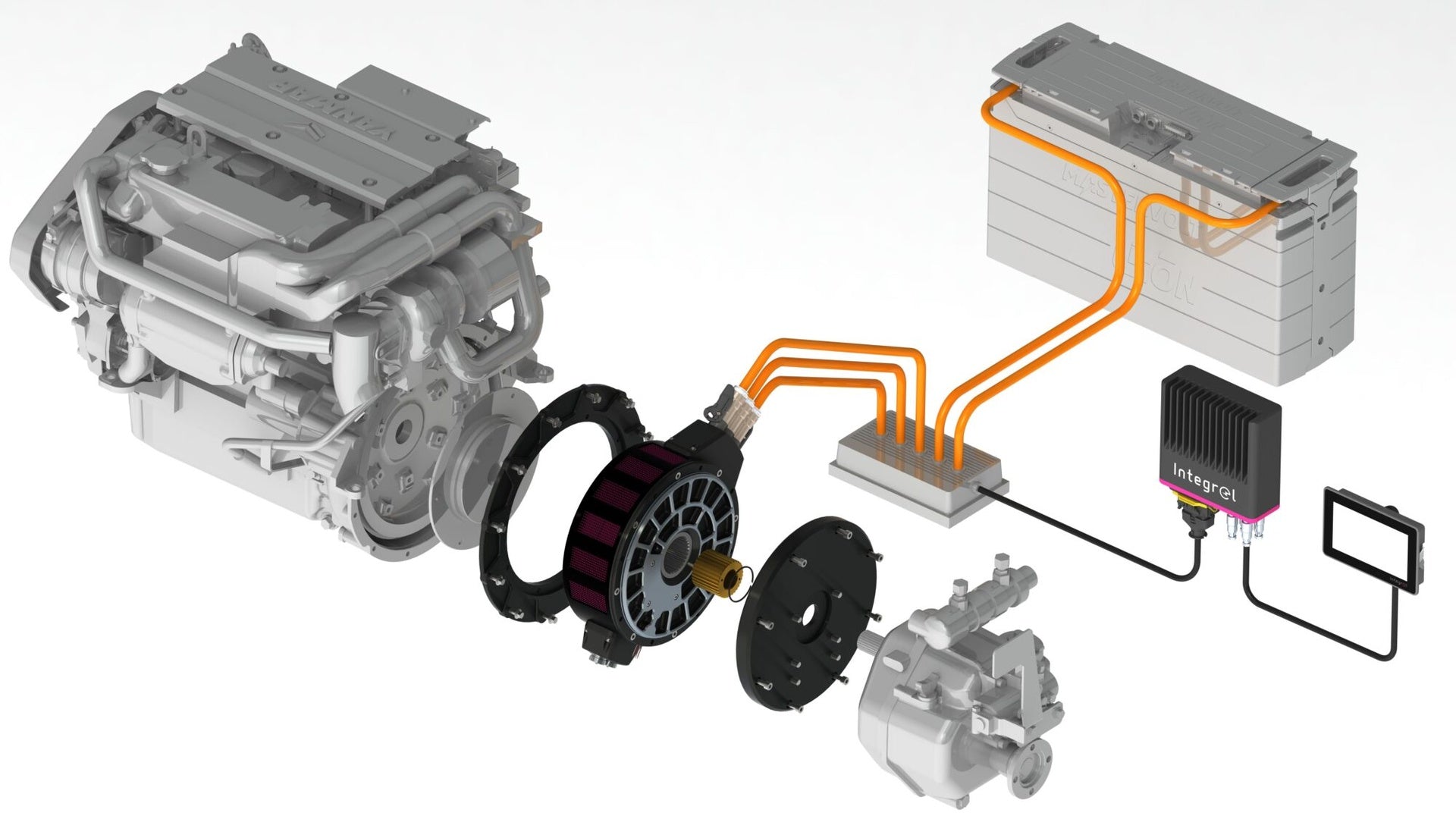 Alternador Single E-Drive 15 kW