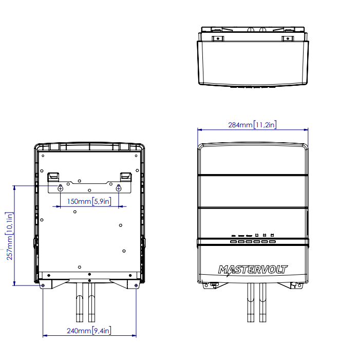 CombiMaster 12/2000-60 (230 V) -latausinvertteri