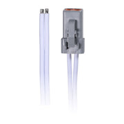 Fil volant subwoofer avec double connecteur étanche