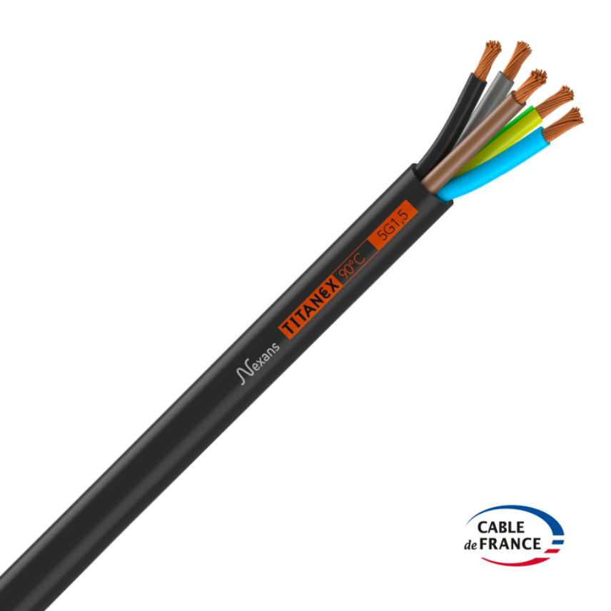 Câble 5G1,5 TITANEX