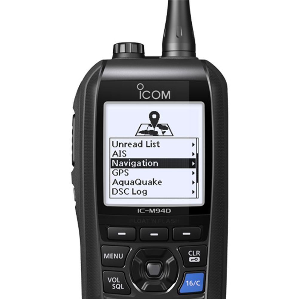 Icom IC-M94DE DSC Handheld VHF With AIS Receiver