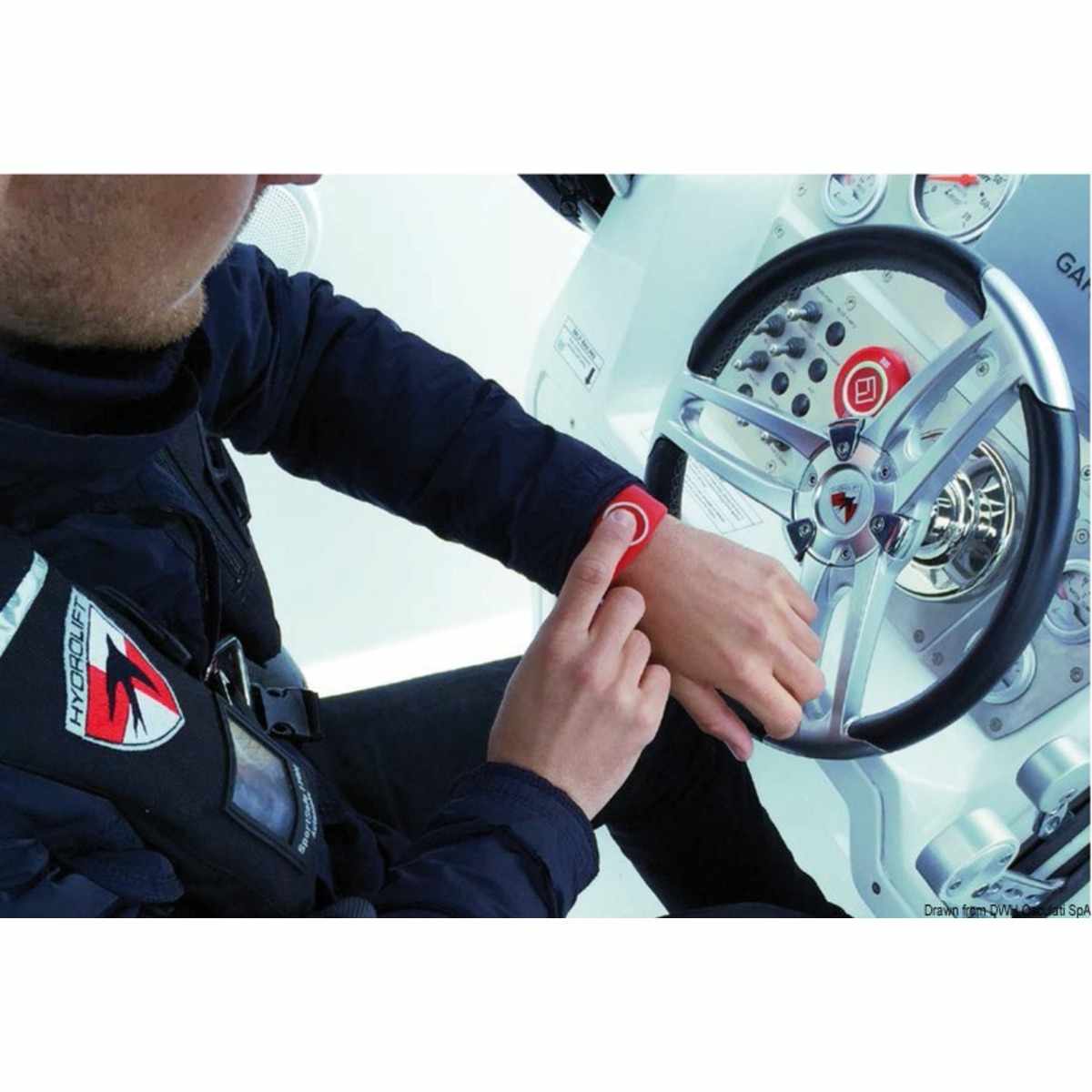 Arrêt moteur automatique MOB Wireless FELL MARINE - Nautica Shop